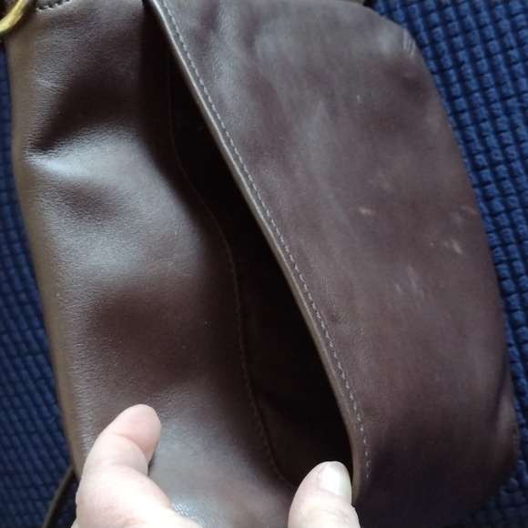 Coach Crossbody Brown Leather E23-9592 - Picture 5 of 9